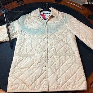 Tan, Salvatore Ferragamo, Coat, WORN TWICE, Size Small, Made in Italy